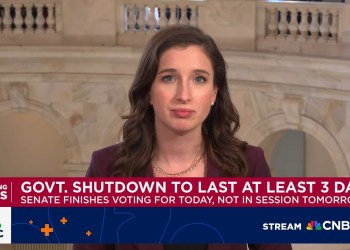 Govt. shutdown to last at least three days after Senate finishes voting Govt. shutdown to last at least three days after Senate finishes voting