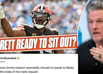 Myles Garrett Willing To Sit Out Games If Browns Don’t Trade Him?! | Pat McAfee Show Myles Garrett Willing To Sit Out Games If Browns Don’t Trade Him?! | Pat McAfee Show