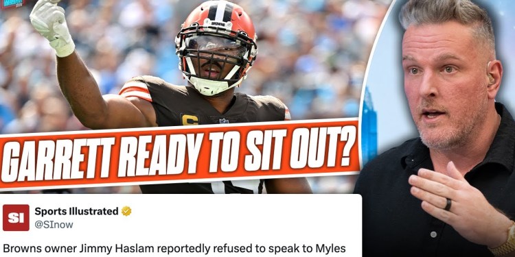 Myles Garrett Willing To Sit Out Games If Browns Don’t Trade Him?! | Pat McAfee Show Myles Garrett Willing To Sit Out Games If Browns Don’t Trade Him?! | Pat McAfee Show