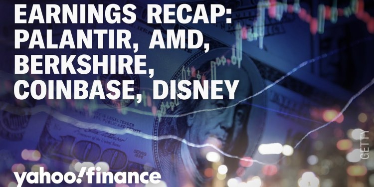 Palantir, AMD, Berkshire Hathaway, Coinbase, Disney, Lyft, Mattel earnings recap Palantir, AMD, Berkshire Hathaway, Coinbase, Disney, Lyft, Mattel earnings recap