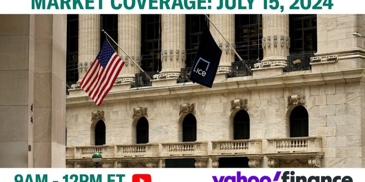 Stock market today: Dow eyes fresh record as bets on Trump ramp up |.July 15, 2024 Stock market today: Dow eyes fresh record as bets on Trump ramp up |.July 15, 2024