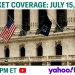 Stock market today: Dow eyes fresh record as bets on Trump ramp up |.July 15, 2024 Stock market today: Dow eyes fresh record as bets on Trump ramp up |.July 15, 2024