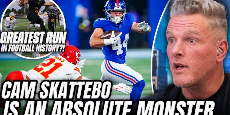 You Should Know How Big Of A DAWG Cam Skattebo Is… | Pat McAfee Show You Should Know How Big Of A DAWG Cam Skattebo Is… | Pat McAfee Show