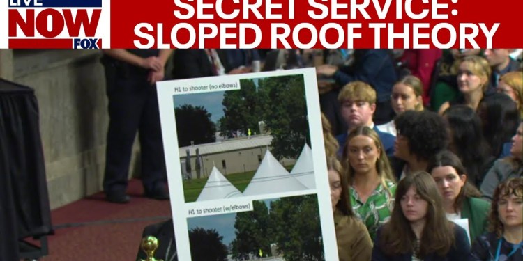 Trump shooting Sloped Roof: Secret Service explains why no one saw shooter | LiveNOW from FOX Trump shooting Sloped Roof: Secret Service explains why no one saw shooter | LiveNOW from FOX