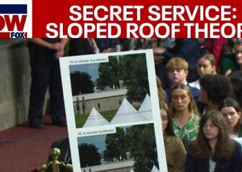 Trump shooting Sloped Roof: Secret Service explains why no one saw shooter | LiveNOW from FOX Trump shooting Sloped Roof: Secret Service explains why no one saw shooter | LiveNOW from FOX