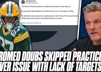 Romeo Doubs Suspended For Not Showing Up On Thursday & Friday Practice? | Pat McAfee Show Romeo Doubs Suspended For Not Showing Up On Thursday & Friday Practice? | Pat McAfee Show