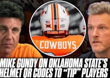 Mike Gundy Breaks Down Oklahoma State’s QR Codes For Fans To “Tip” Players | Pat McAfee Show Mike Gundy Breaks Down Oklahoma State’s QR Codes For Fans To “Tip” Players | Pat McAfee Show