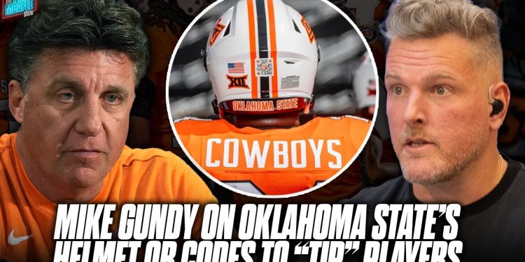 Mike Gundy Breaks Down Oklahoma State’s QR Codes For Fans To “Tip” Players | Pat McAfee Show Mike Gundy Breaks Down Oklahoma State’s QR Codes For Fans To “Tip” Players | Pat McAfee Show