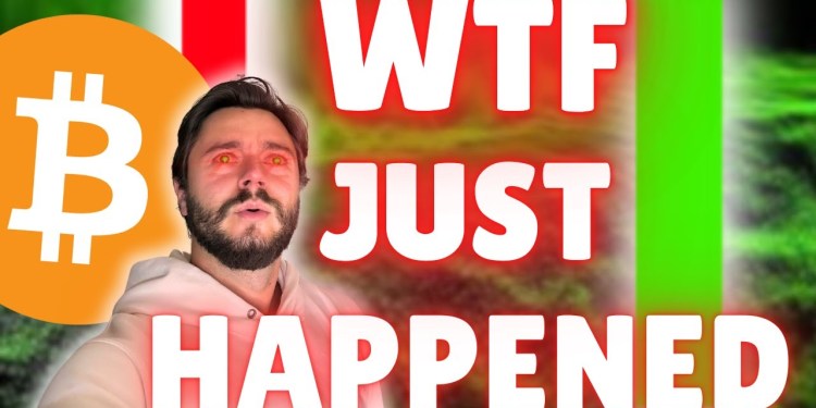 WHAT JUST HAPPENED TO BITCOIN!??? WHAT JUST HAPPENED TO BITCOIN!???
