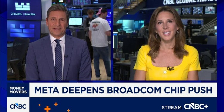 Meta deepens chip push with Broadcom partnership Meta deepens chip push with Broadcom partnership