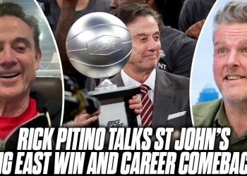 St John’s Coach Rick Pitino Joins The Pat McAfee Show Ahead Of NCAA Tournament St John’s Coach Rick Pitino Joins The Pat McAfee Show Ahead Of NCAA Tournament