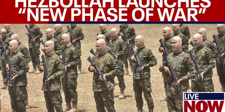 BREAKING: Hezbollah launches “new phase of war” against Israel, terror group says | LiveNOW from FOX BREAKING: Hezbollah launches “new phase of war” against Israel, terror group says | LiveNOW from FOX