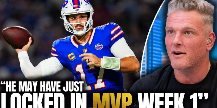 “Josh Allen May Have Locked Up Another MVP After His Week 1!” | Pat McAfee Show “Josh Allen May Have Locked Up Another MVP After His Week 1!” | Pat McAfee Show
