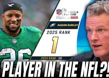 Saquon Barkley Officially Named The Best Player In The NFL Right Now?! | Pat McAfee Show Saquon Barkley Officially Named The Best Player In The NFL Right Now?! | Pat McAfee Show
