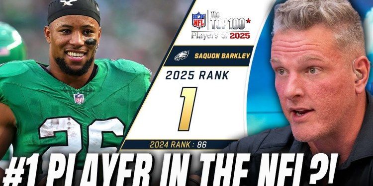 Saquon Barkley Officially Named The Best Player In The NFL Right Now?! | Pat McAfee Show Saquon Barkley Officially Named The Best Player In The NFL Right Now?! | Pat McAfee Show