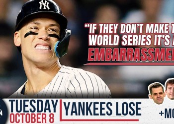 Yankees Fans On Edge After Surprising Loss to the Royals | Barstool Rundown | October 8, 2024 Yankees Fans On Edge After Surprising Loss to the Royals | Barstool Rundown | October 8, 2024