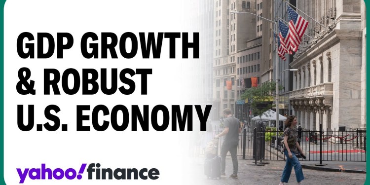 US GDP growth proves economy ‘still robust’ in Q2: Economist US GDP growth proves economy ‘still robust’ in Q2: Economist