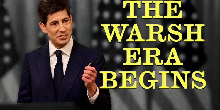 Kevin Warsh is officially the chairman of the Federal Reserve. Kevin Warsh is officially the chairman of the Federal Reserve.