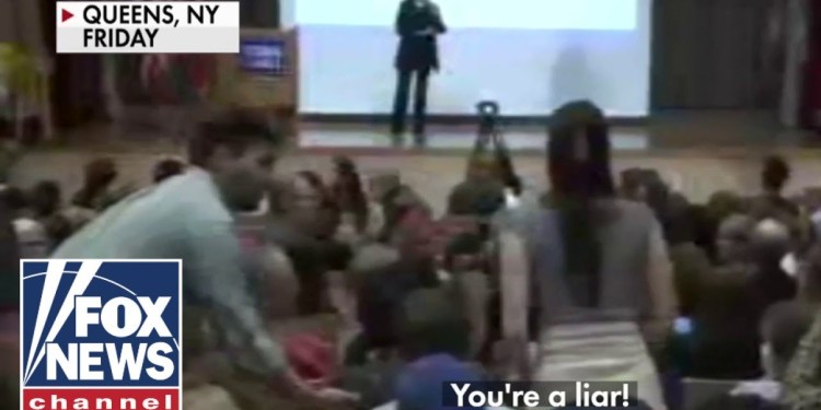 ‘LIAR’: AOC called out by protester during town hall ‘LIAR’: AOC called out by protester during town hall
