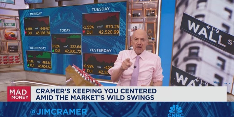 Individual earnings have been deemphasized by the dispensing of tariffs, says Jim Cramer Individual earnings have been deemphasized by the dispensing of tariffs, says Jim Cramer