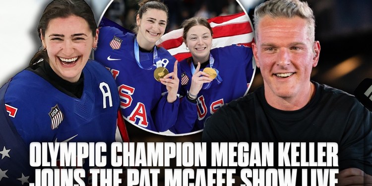 Gold Medal Winning USA Hockey’s Megan Keller Joins The Pat McAfee Show Live Gold Medal Winning USA Hockey’s Megan Keller Joins The Pat McAfee Show Live
