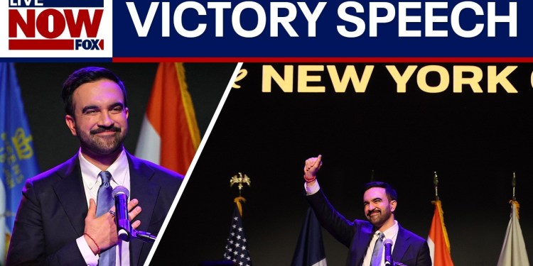 Mamdani gives victory speech after NYC mayor race win Mamdani gives victory speech after NYC mayor race win