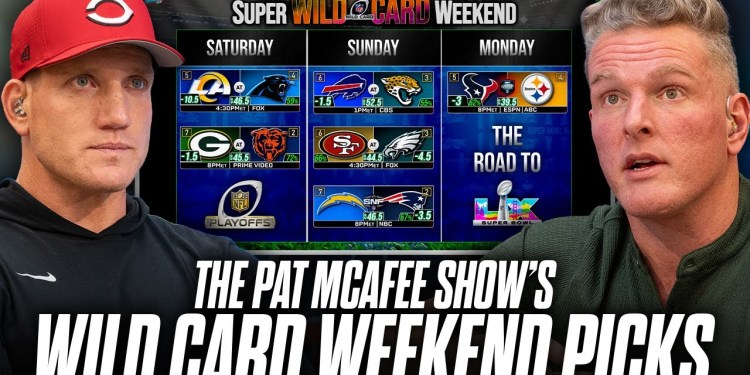 The Pat McAfee Show’s Picks For NFL’s Wild Card Weekend Games The Pat McAfee Show’s Picks For NFL’s Wild Card Weekend Games