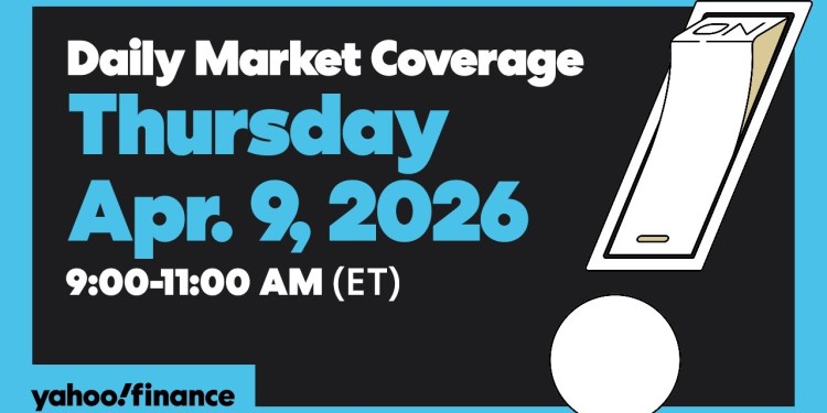 LIVE: Stocks fall as cracks appear in the US-Iran ceasefire | Apr. 9, 2026 | Yahoo Finance LIVE: Stocks fall as cracks appear in the US-Iran ceasefire | Apr. 9, 2026 | Yahoo Finance