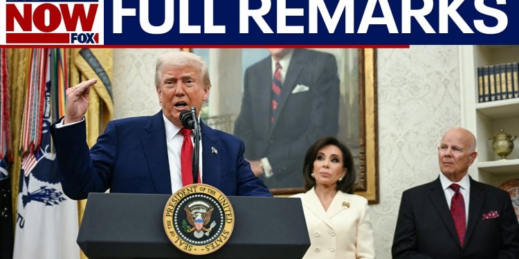 President Trump swears in Jeanine Pirro, discusses Russia & Iran President Trump swears in Jeanine Pirro, discusses Russia & Iran
