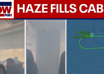 Delta flight forced to return to Atlanta due to ‘haze’ in cabin | LiveNOW from FOX Delta flight forced to return to Atlanta due to ‘haze’ in cabin | LiveNOW from FOX