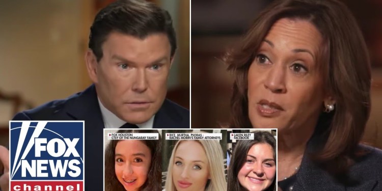 Vice President Kamala Harris grilled on pivotal issues as election nears on ‘Special Report’ Vice President Kamala Harris grilled on pivotal issues as election nears on ‘Special Report’