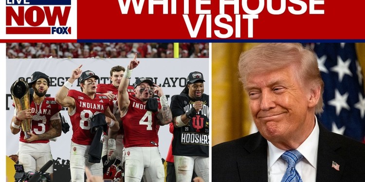 LIVE: Pres. Trump hosts National Football Champions Indiana Hoosiers LIVE: Pres. Trump hosts National Football Champions Indiana Hoosiers