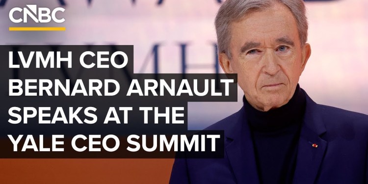 LVMH CEO Bernard Arnault speaks to CNBC’s Sara Eisen at the Yale CEO Summit — 12/17/2025 LVMH CEO Bernard Arnault speaks to CNBC’s Sara Eisen at the Yale CEO Summit — 12/17/2025