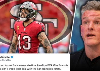 Mike Evans Signs 3 Year Deal With San Francisco 49ers | Pat McAfee Show Mike Evans Signs 3 Year Deal With San Francisco 49ers | Pat McAfee Show