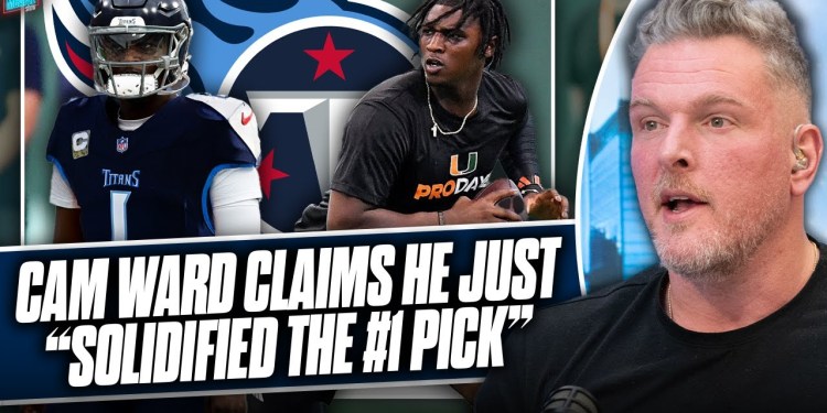 Cam Ward Says He “Solidified The #1 Pick” After Showing Out At Pro Day | Pat McAfee Show Cam Ward Says He “Solidified The #1 Pick” After Showing Out At Pro Day | Pat McAfee Show