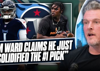 Cam Ward Says He “Solidified The #1 Pick” After Showing Out At Pro Day | Pat McAfee Show Cam Ward Says He “Solidified The #1 Pick” After Showing Out At Pro Day | Pat McAfee Show