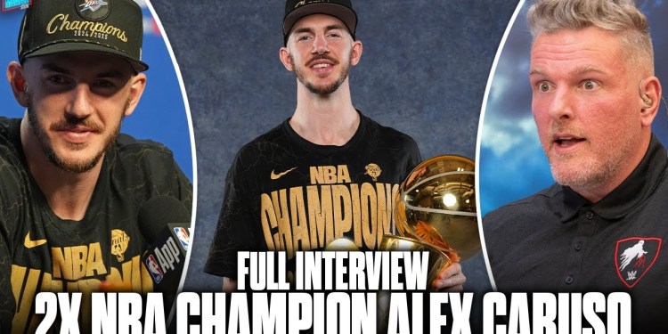 NBA Champion Alex Caruso Apologizes For Breaking Pat McAfee’s Heart… | Pat McAfee Show NBA Champion Alex Caruso Apologizes For Breaking Pat McAfee’s Heart… | Pat McAfee Show
