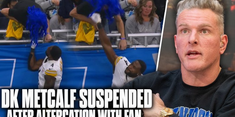 DK Metcalf’s Incident With Lions Fan Leads To 2 Game Suspension | Pat McAfee Show DK Metcalf’s Incident With Lions Fan Leads To 2 Game Suspension | Pat McAfee Show