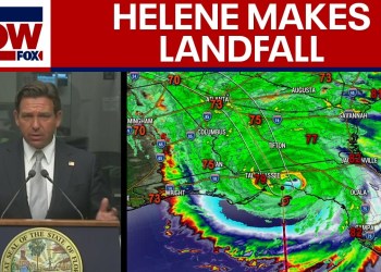 BREAKING: Hurricane Helene makes landfall in Florida as major category 4 storm | LiveNOW from FOX BREAKING: Hurricane Helene makes landfall in Florida as major category 4 storm | LiveNOW from FOX