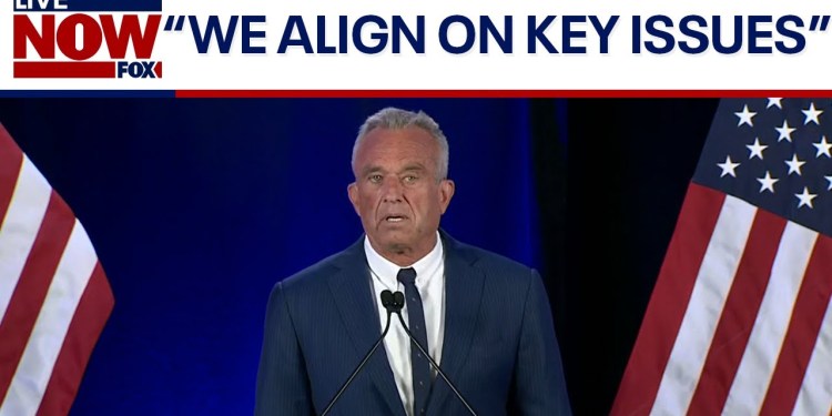 WATCH: RFK Jr. endorses Trump and suspends campaign WATCH: RFK Jr. endorses Trump and suspends campaign