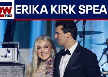 WATCH: Erika Kirk says husband Charlie’s “movement will continue” WATCH: Erika Kirk says husband Charlie’s “movement will continue”