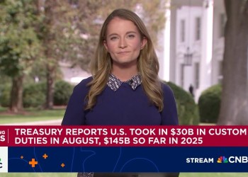 U.S. government reports 5 billion deficit for August, larger than expected U.S. government reports 5 billion deficit for August, larger than expected