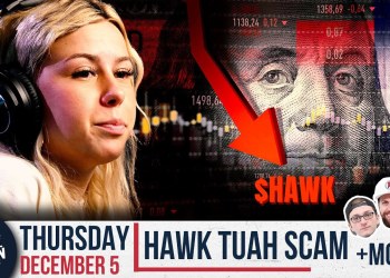 People Call for Hawk Tuah’s Arrest After Meme Coin Disaster – Barstool Rundown – December 5, 2024 People Call for Hawk Tuah’s Arrest After Meme Coin Disaster – Barstool Rundown – December 5, 2024