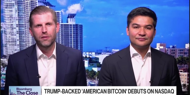 Eric Trump on the Trading Debut of American Bitcoin Eric Trump on the Trading Debut of American Bitcoin