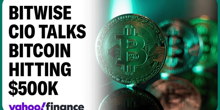 A US strategic reserve could push bitcoin to 0K: Bitwise CIO A US strategic reserve could push bitcoin to 0K: Bitwise CIO