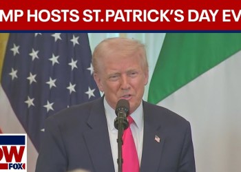 FULL REMARKS: President Trump hosts St. Patrick’s Day reception at White House | LiveNOW from FOX FULL REMARKS: President Trump hosts St. Patrick’s Day reception at White House | LiveNOW from FOX