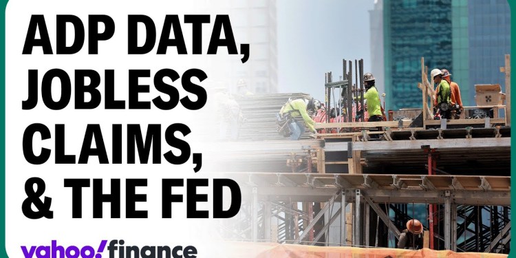 ADP data, jobless claims paint mixed picture of labor market ADP data, jobless claims paint mixed picture of labor market