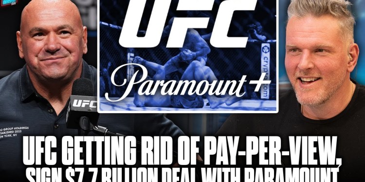 Dana White Breaks Down UFC’s .7 Billion Deal With Paramount, No More PPV Events | Pat McAfee Show Dana White Breaks Down UFC’s .7 Billion Deal With Paramount, No More PPV Events | Pat McAfee Show