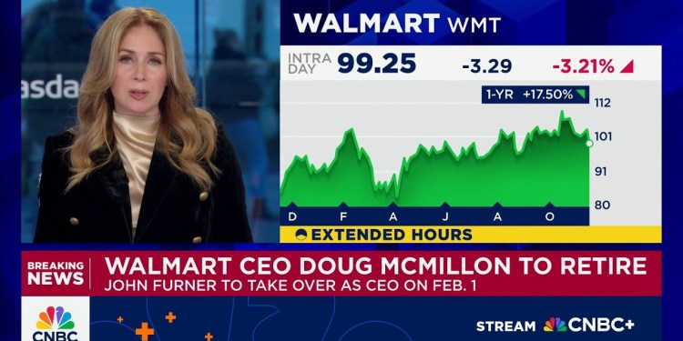 Walmart CEO Doug McMillon to retire Walmart CEO Doug McMillon to retire