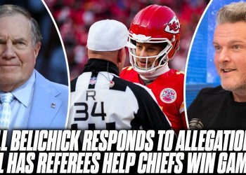 Bill Belichick’s Thoughts On Allegations NFL’s Refs Are Helping The Chiefs Win | Pat McAfee Show Bill Belichick’s Thoughts On Allegations NFL’s Refs Are Helping The Chiefs Win | Pat McAfee Show